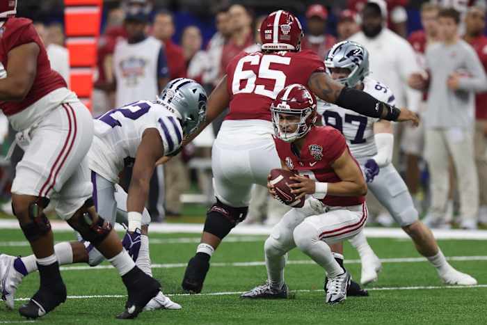 Alabama quarterback Bryce Young could be the No. 1 pick in April's NFL draft.